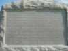 close up of inscription