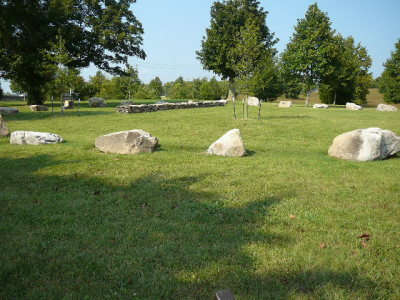 Memorial in memory of area slaves